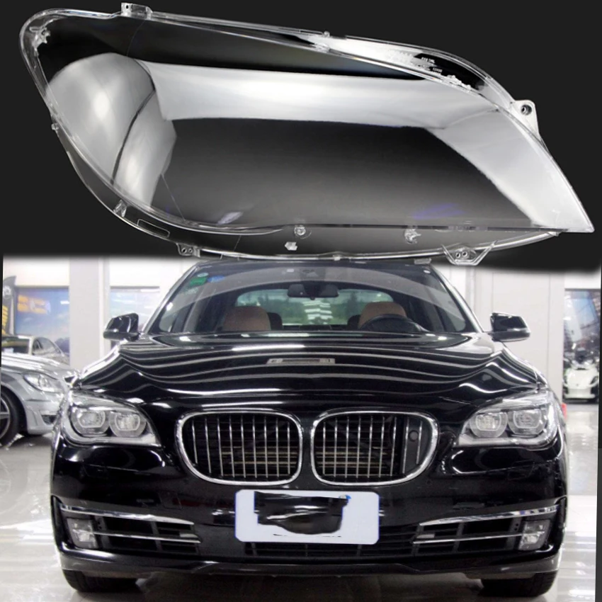 Для BMW 7 серии 730 735 740 745 750 760 Крышка для фары корпус лампы для объектива F02 F01 2009- оболочка для объектива