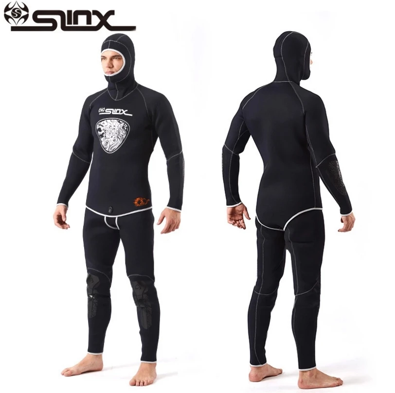 

5mm Thickness Diving Wetsuit, neoprene material Swimming Wetsuit for adult men 2-piece wetsuit