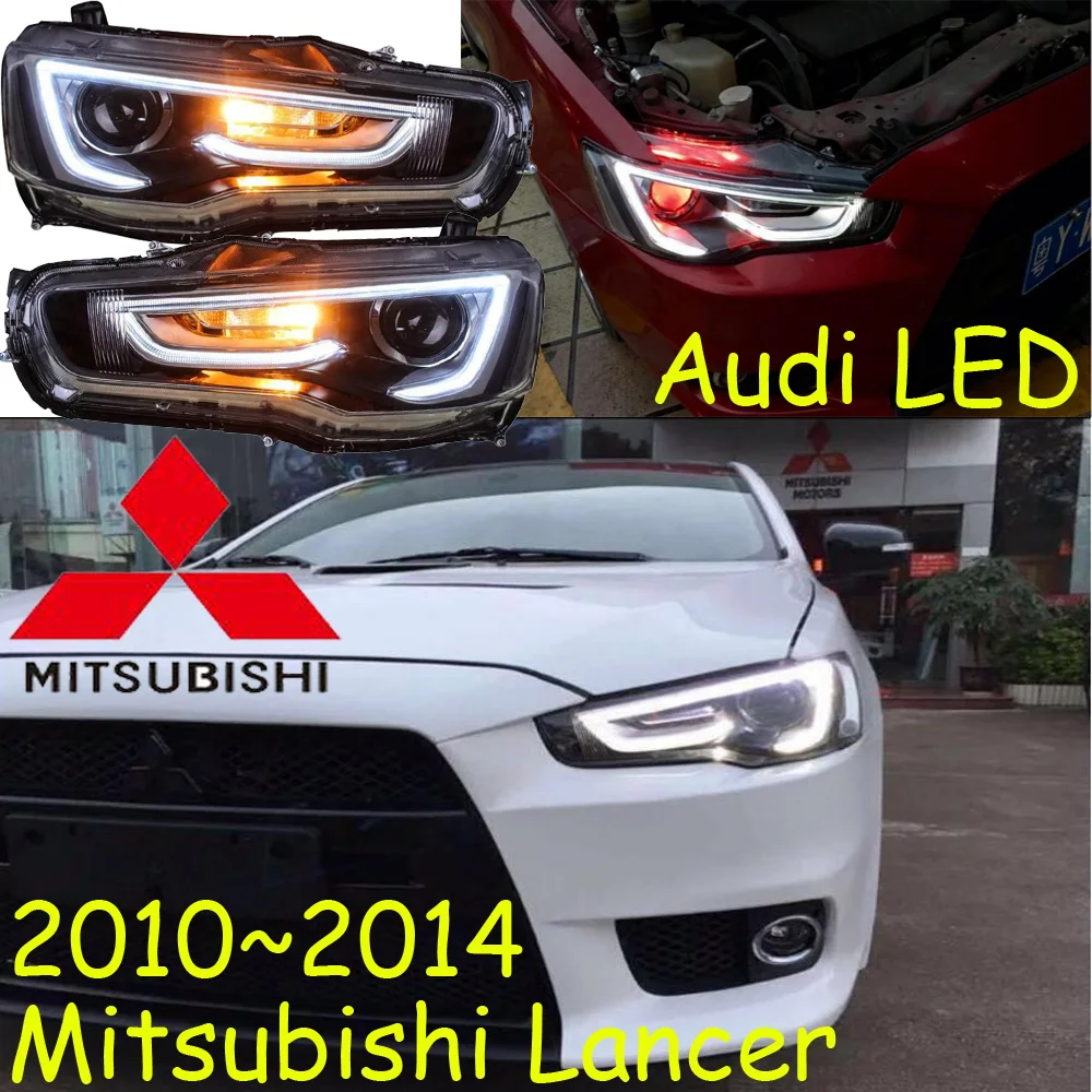 

Mitsubish Lancer headlight,2008~2015 (Fit for LHD&RHD),Free ship! Lancer fog light,2ps/se+2pcs Aozoom Ballast,ASX,Lancer EX