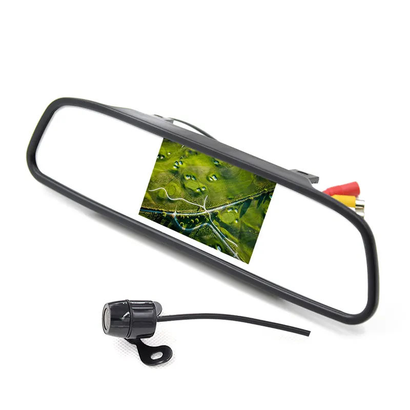 

4.3 inch Car Rearview Mirror Monitor Rear View Camera CCD Video Auto Parking Assistance Reversing Camera Waterproof Car-styling