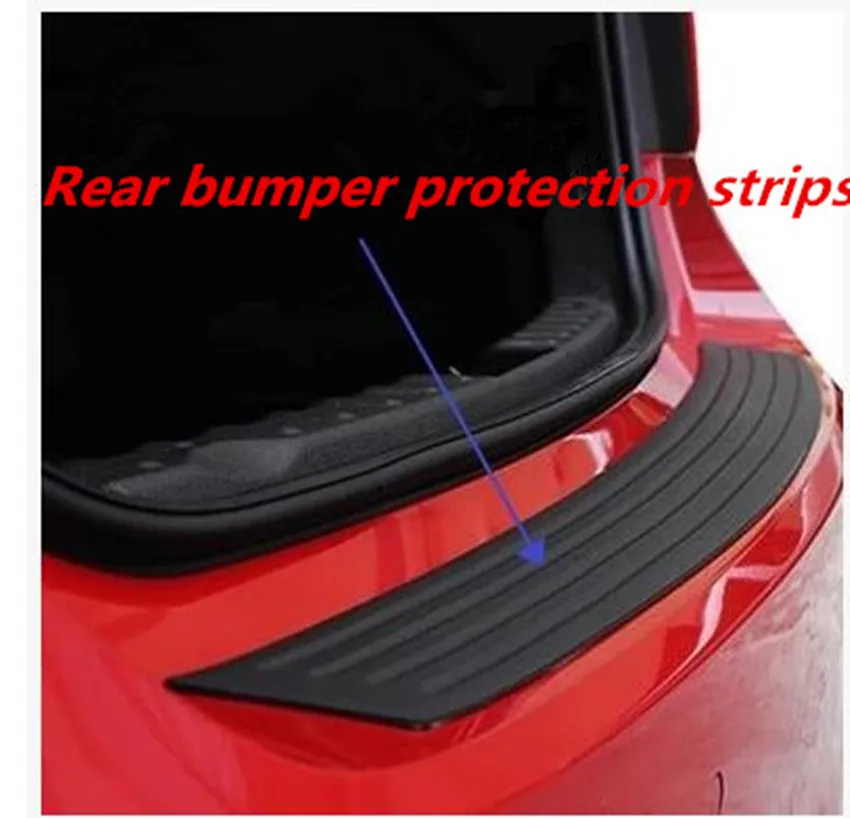 

Car styling car strips Car rear bumper protection For Jeep Wrangler Patriot Grand Cherokee renegade Accessories