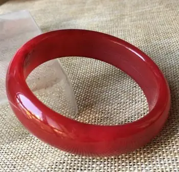 

Genuine 100% Natural Red Xiu Jade Bangle Bracelet Handmad