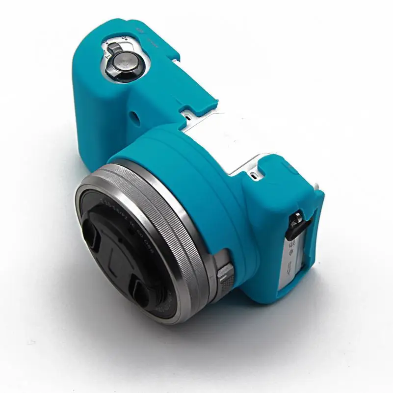 Silicone Rubber Camera Bag Protective Body Cover Case for Sony A5100A5000 A6000-8