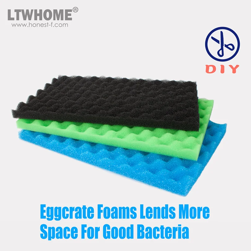 Набор поролоновых фильтров LTWHOME для пруда 17 &quotX 11&quot|foam filter|foam filter mediafilter foam |