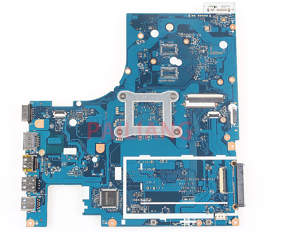 PAILIANG материнская плата для ноутбука lenovo G50-45 PC материнская плата AMD EM6010 MB ACLU5 ACLU6 NM-A281 15 дюймов full tesed DDR3