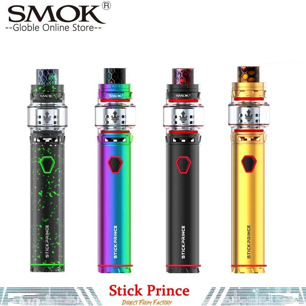 

Authentic SMOK Stick Prince Kit with 3000mAh Built-in Battery 8ml TFV12 Prince Atomizer Tank Electronic Cigarette VS Vape pen 22