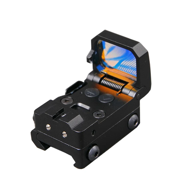 

RMT Flip Red Dot Sight Pistol Scope Folding Reflex Red Dot Sight High-quality 10 level Brightness Adjustment with Mount
