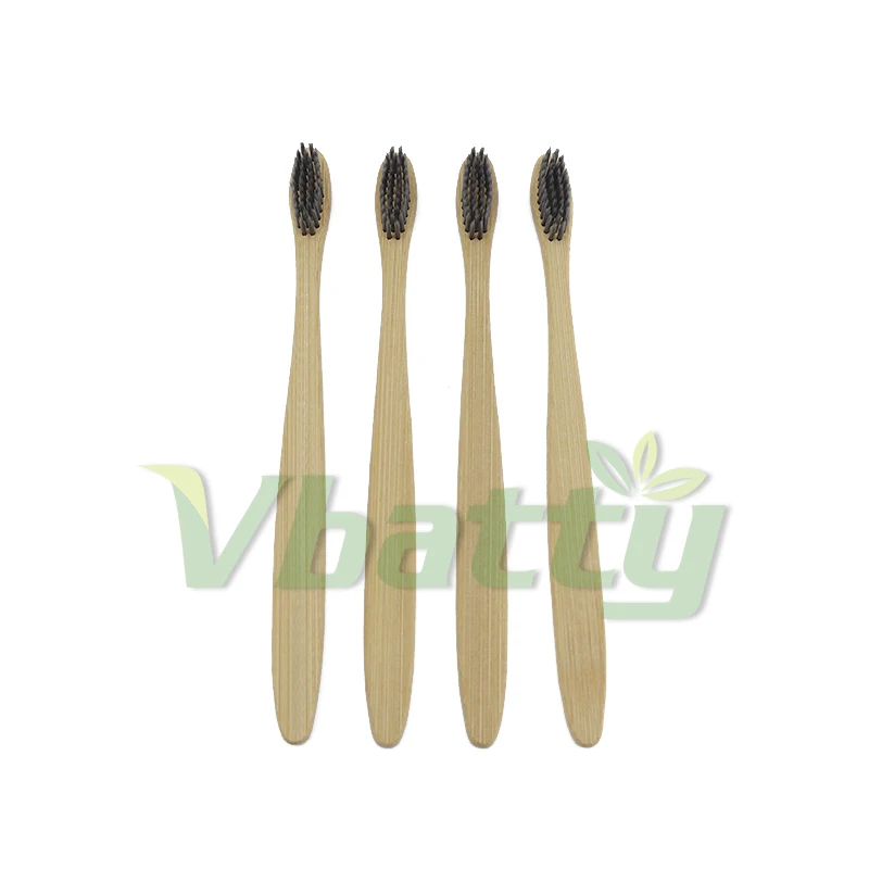 

1PC Environmental Health Bamboo Fiber Toothbrush For Oral Care Teeth Cleaning Eco Medium Soft Bristle Brushes