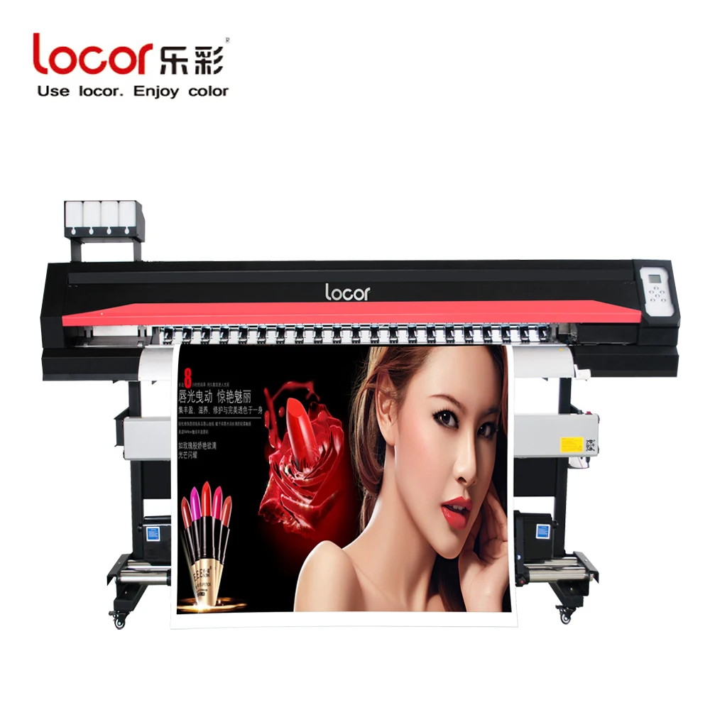 

Locor Eco Solvent printer,1.6m ,1.8m,3.2m With dx5 Head For Advertisement Paper