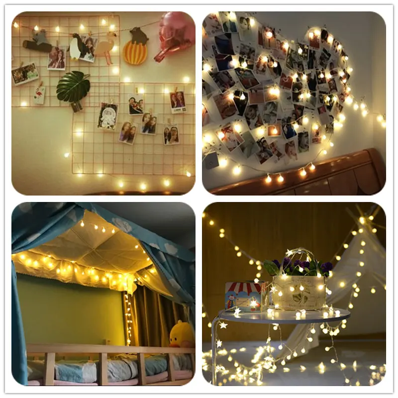 

9 colors 10M 100 LED String Light 220V 110V Led String Light Waterproof holiday light Outdoor Decoration Christmas RGB light