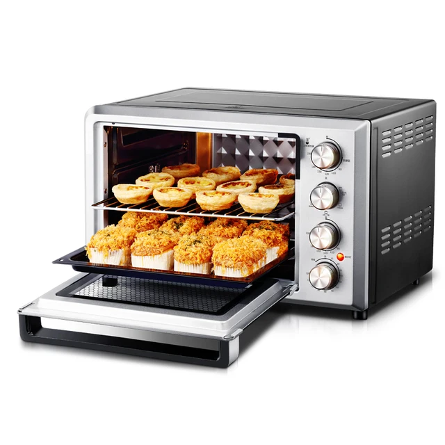 Cheap Enamel Interior Electric Oven Home Baking 38L Large-capacity Multi-functional Intelligent Temperature Control Easily Cleaning