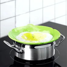 28 cm Cubierta Del Pote de Silicona A Prueba de Derrames Tazón Pan Tapa Derrame tapón de la Cubierta Pan Resistencia Al Calor Estera de Tabla Hogar Menaje de Cocina partes