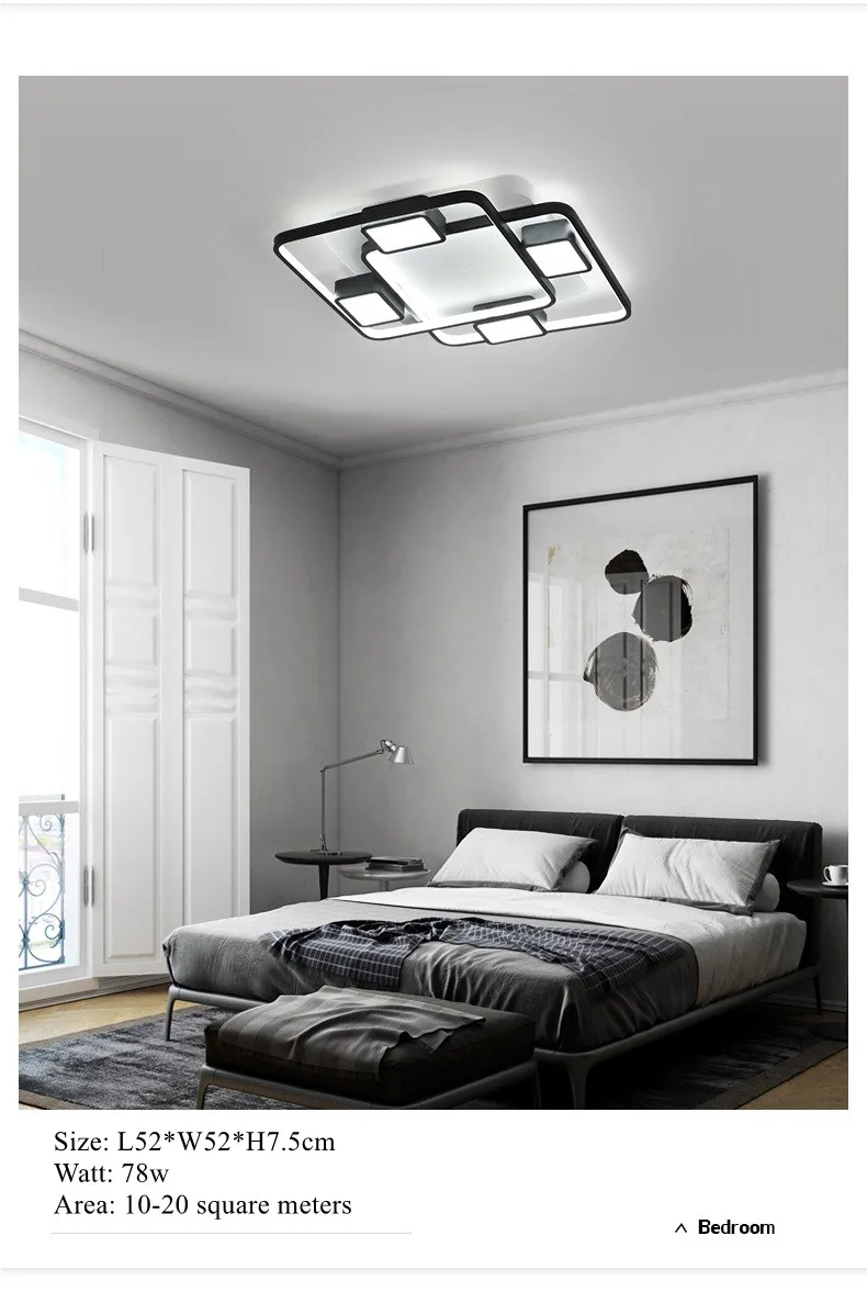 led ceiling lamp modern ceiling light  fixtures 12