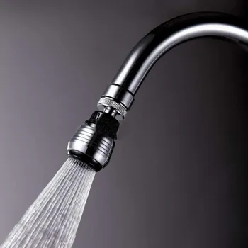 

1 PC 360 Degree Water Bubbler Swivel Head Saving Tap Faucet Aerator Connector Diffuser Nozzle Filter Mesh Adapter