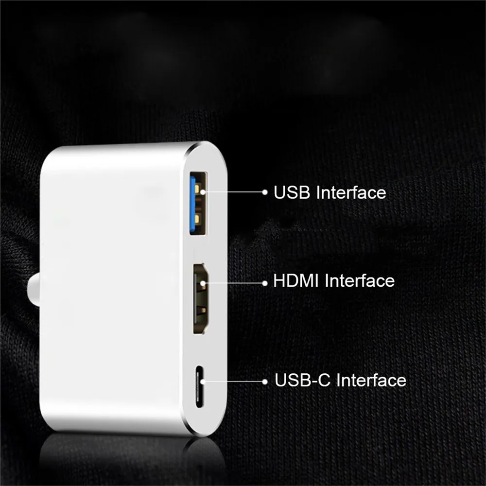 1080 P 4 K type C к HDMI адаптер для переключателя USB 3,1 USB C HDMI конвертер Портативный usb type-C концентратор адаптер для MacBook Pro