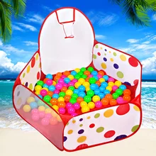 Палатка для детей, Детский морской шар, детский игровой бассейн, открытый игровой домик, бассейн, игрушечные палатки с шариковой корзиной, TD0030