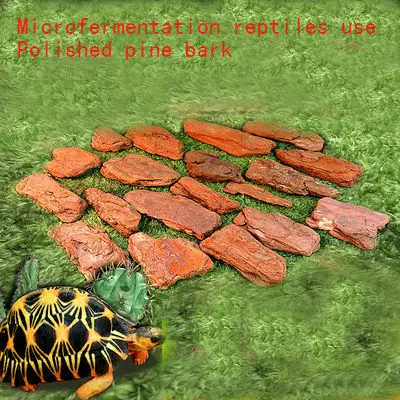 

Pine Bark Granules Pads Lizard Turtle Mats Pet Box Landscaping 500g Reptile, turtle dedicated