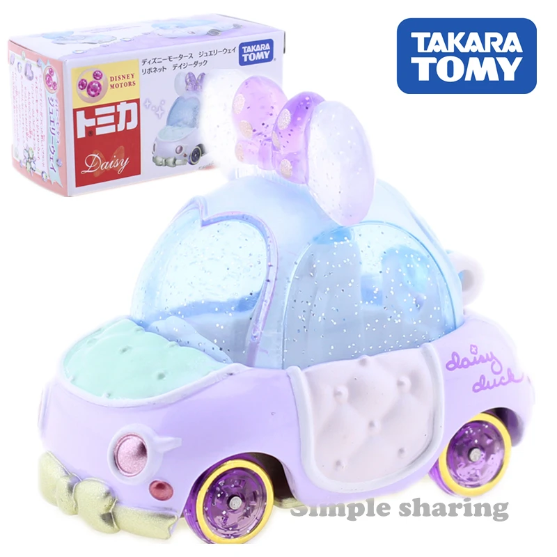 Tomica Disney Motors Jewelry 3-Way Ribonetto Daisy Takara Tomy CAR Vehicle Diecast Metal Model Limited Collection Gift | Игрушки и хобби
