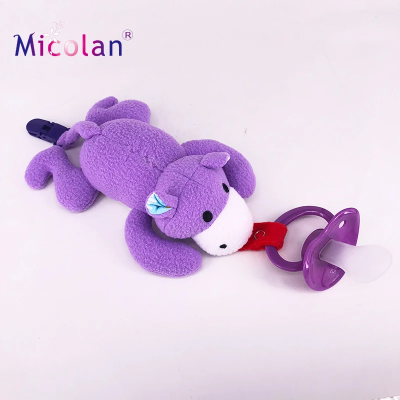 ABDL Adult Size Pacifier with Doll Toy Pacifier Clip Holder Animal For Adult