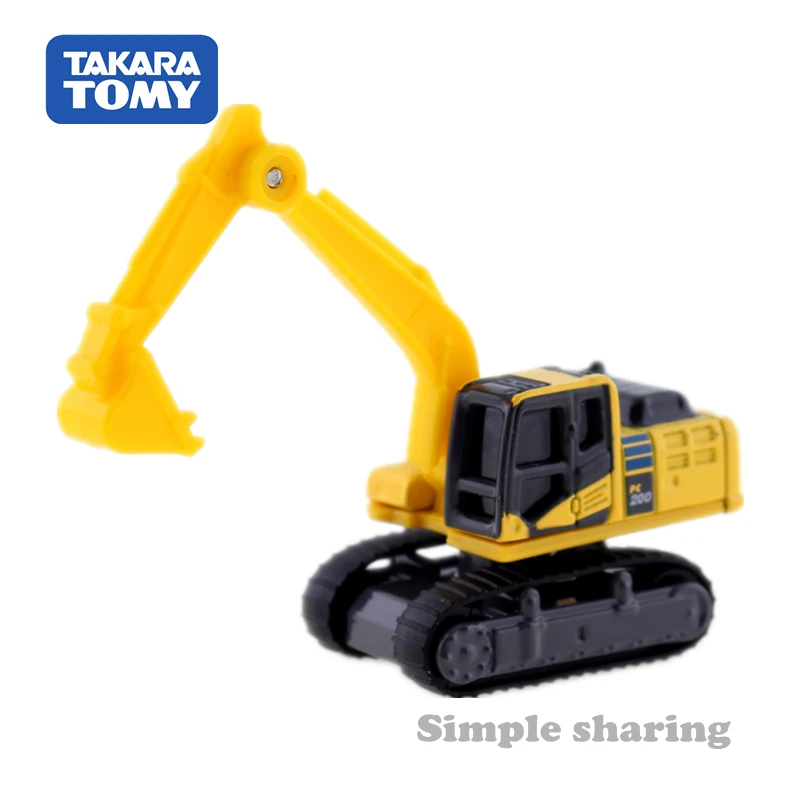 Takara Tomy Tomica мир Komatsu экскаватор PC200 10 строительная техника нет. 9 Alien литья под