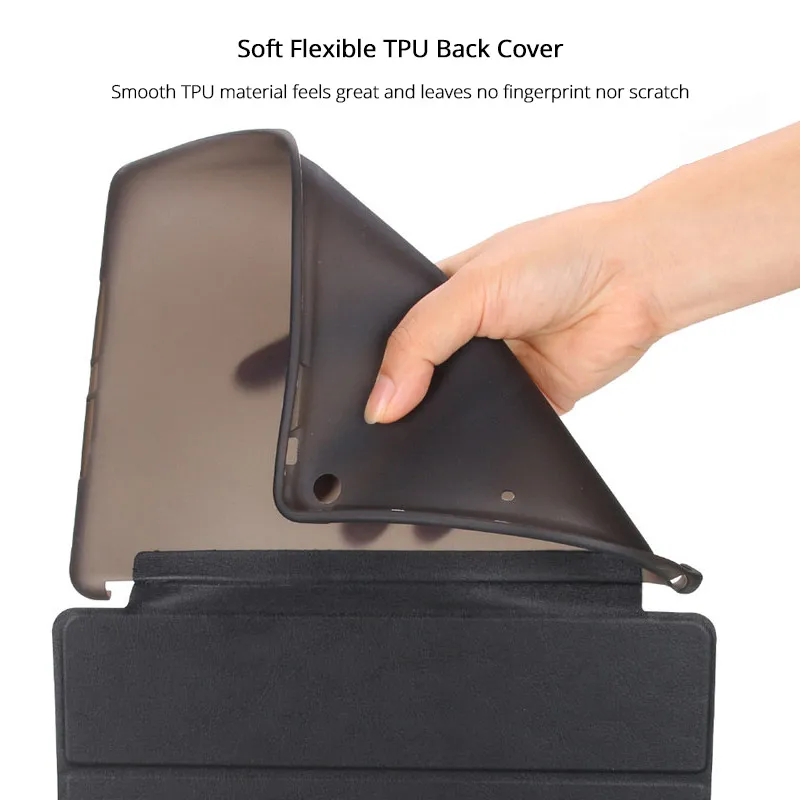 

Auto Sleep/Wake Up Smart Cover Case for Apple Mini iPad 1 2 3 Drop Resistance TPU Soft Ultra Slim Case for Apple Mini iPad 1 2 3