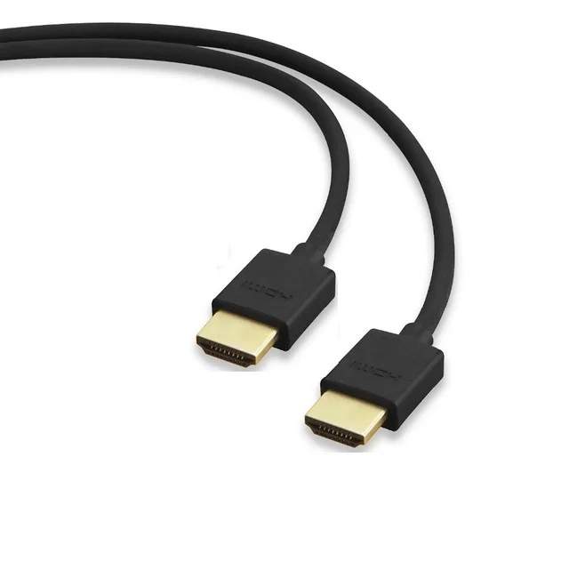 Оптовая продажа 100 шт./лот 1 м 2 3 5 10 тонкий HDMI кабель с Ethernet 4 для Xbox 360 / PS3 Playstation SkyHD Blu