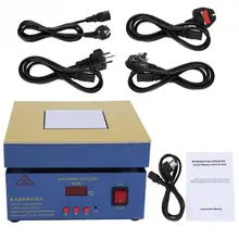 AC 800 Вт 5 Тип вилки 100*100 мм светодиодный нагревательный аппарат микрокомпьютер электрическая нагревательная плита станция предварительного нагрева комплект 110/220 В