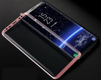 

100pcs Tempered Glass Film For Galaxy Note 8 9 S9 S8 Plus S7 Edge 9D Full Curved Screen Protector For Samsung A6 A8 Plus 2018