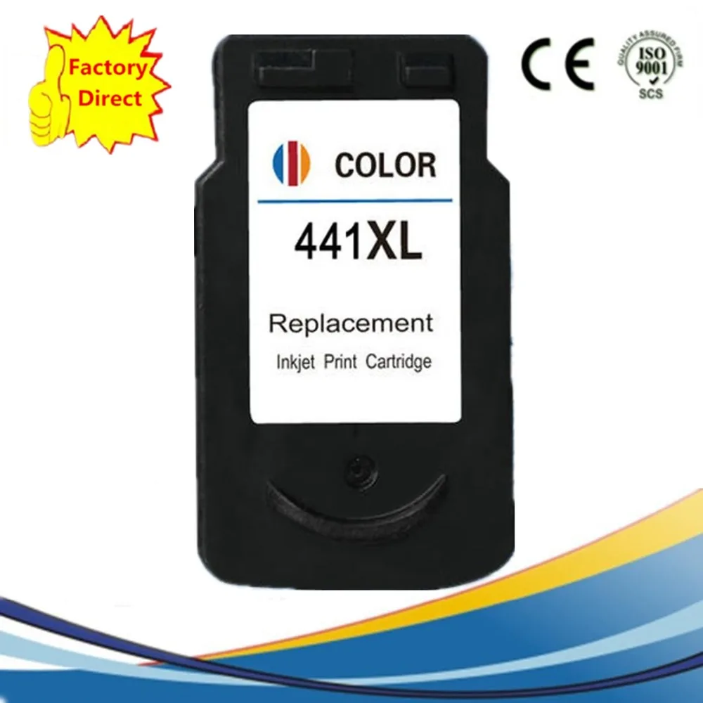 

Color CL-441 XL CL-441XL CL441 CL441XL CL 441 441XL Ink Cartridges Remanufactured Pixma MX374 MX434 MX514 MX394 MX454
