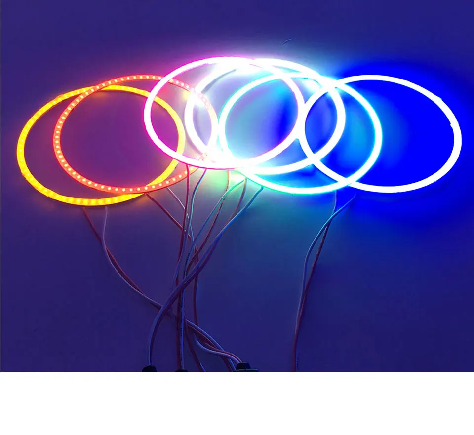 ANGEL EYE COB LED LIGHT ROUND LIGHT BULB FOR CAR LIGHTING (20)