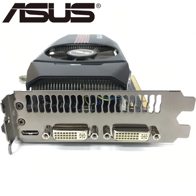 Видеокарта ASUS GTX 560 1 Гб 750 бит GDDR5 графические карты для nVIDIA Geforce GTX560 б/у VGA мощнее