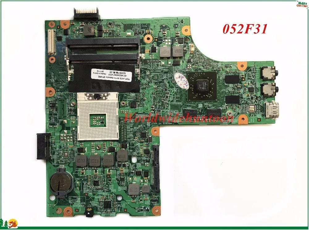 52F31 052F31 CN для Dell Insprion 15R N5010 материнская плата ноутбука 09909 1 DG15 48.4HH01. 011 HM57 PGA989 DDR3 100%