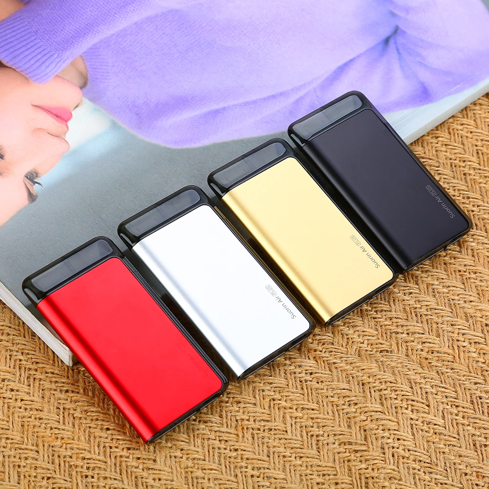 Новый Suorin Air Plus Pod Vape Kit 930 мАч с пятиуровневым светодиодный и масляный дефлектор
