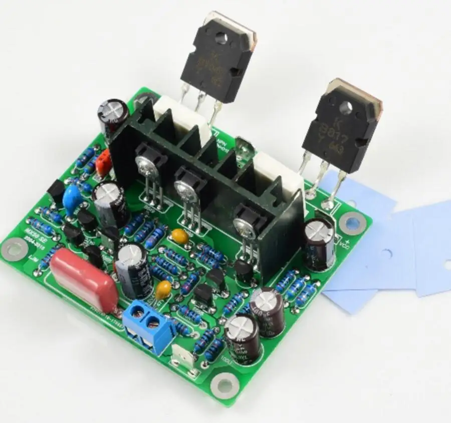 2pcs HiFi MX50 SE 2.0 dual channel 2x 100W Stereo Power amplifier DIY KIT and finished board