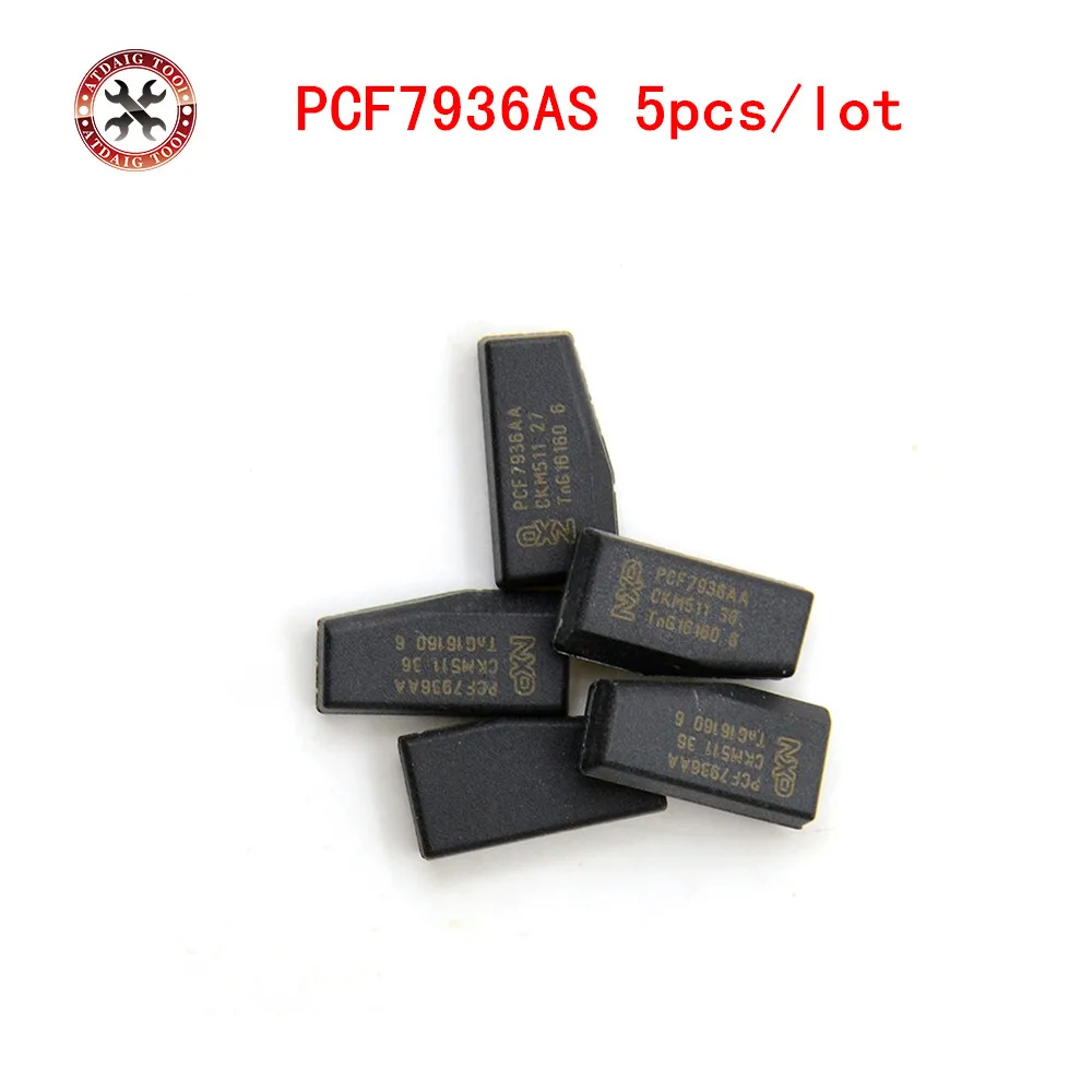 

2018 New Original ID46 Chip PCF7936AA 5pcs/lot Transponder Chip For Car Key PCF7936 PCF7936AS Blank Chip Free Shipping