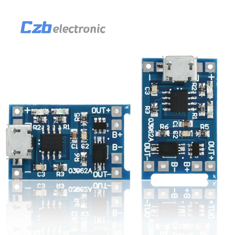 Micro USB 5V 1A 4 2 V 3A 18650 TP4056 модуль зарядного устройства литиевой батареи зарядная