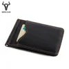 Money Clip Wallet For Men RFID Slim Genuine Leather Credit Card Holder Male Wallet ► Photo 2/6