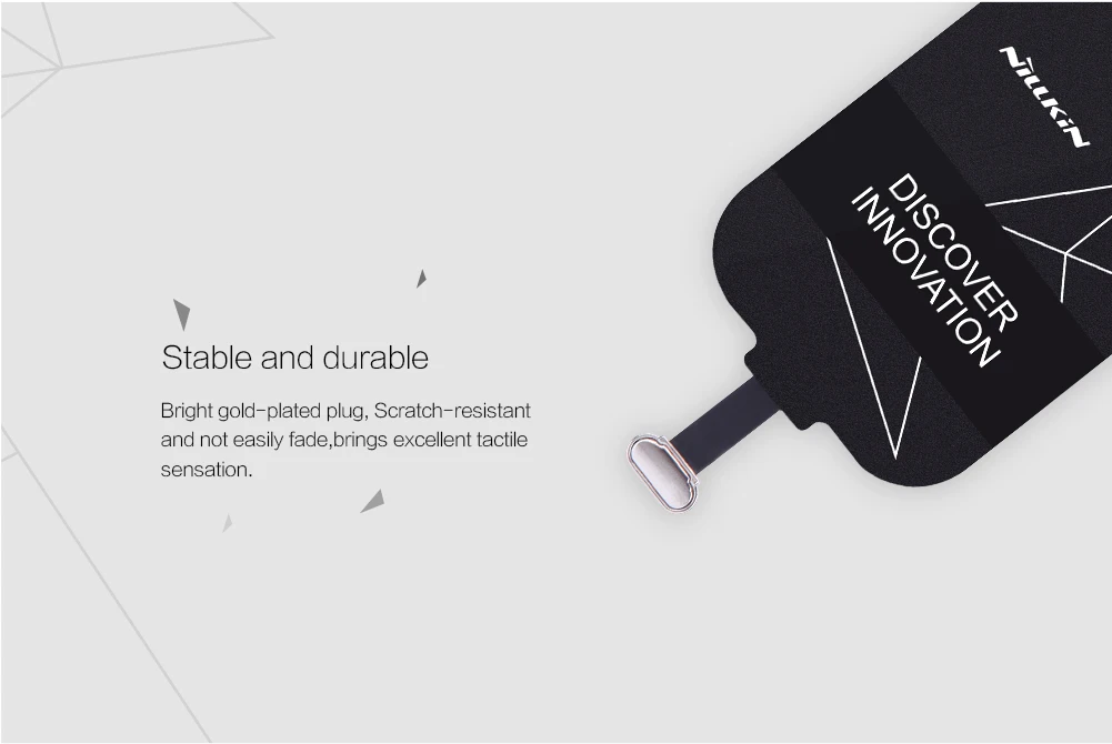 Nillkin Волшебные этикетки QI беспроводной зарядный приемник Micro USB/type C адаптер для iPhone 5S, SE 6 6 S 7 Plus для samsung S6 S7 Edge