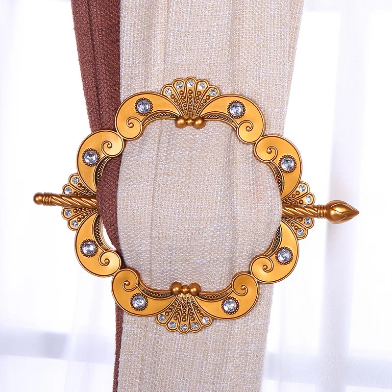 Новое кольцо с диском в римском стиле с пряжкой-кольцом, ювелирное изделие, художественная круглая застежка для занавесок, лента для домашнего интерьера, аксессуары для занавесок, держатель для занавесок, клипсы