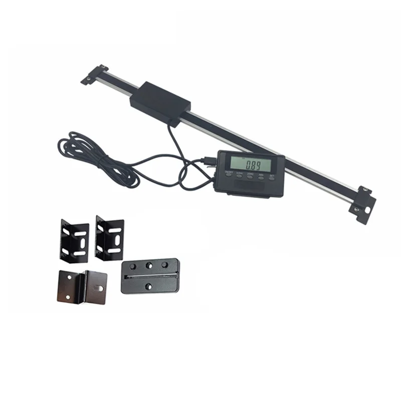 

Horizontal Vertical Dual-Use Digital Display Scale Machine Tool Displacement Sensor Optical Grating Positioning Ruler
