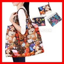 10 шт./лот) Размер большие складные многоразовые сумки для покупок складные