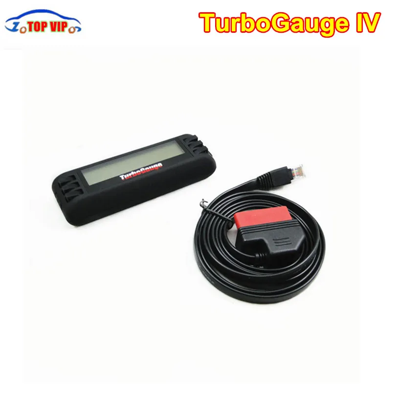 2017new free shipping Turbogauge IV OBDII EOBD font b car b font trip computer Digital Gauges