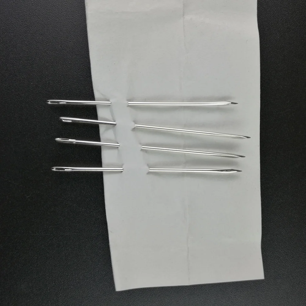 25 шт. треугольная игла из нержавеющей стали 1 #4 7 см|sewing needles|leather needle sewingneedle sewing |