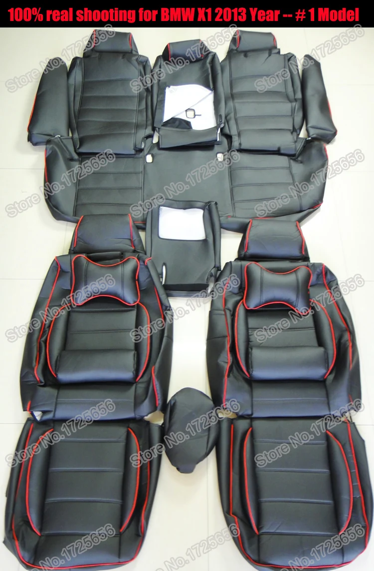 Autodecorun أغطية مقاعد السيارة المصنوعة من الجلد والبولي فينيل كلوريد وإكسسوارات مقاعد Bmw X1 Series Cover Seat Car Seat Carleather Seat Aliexpress