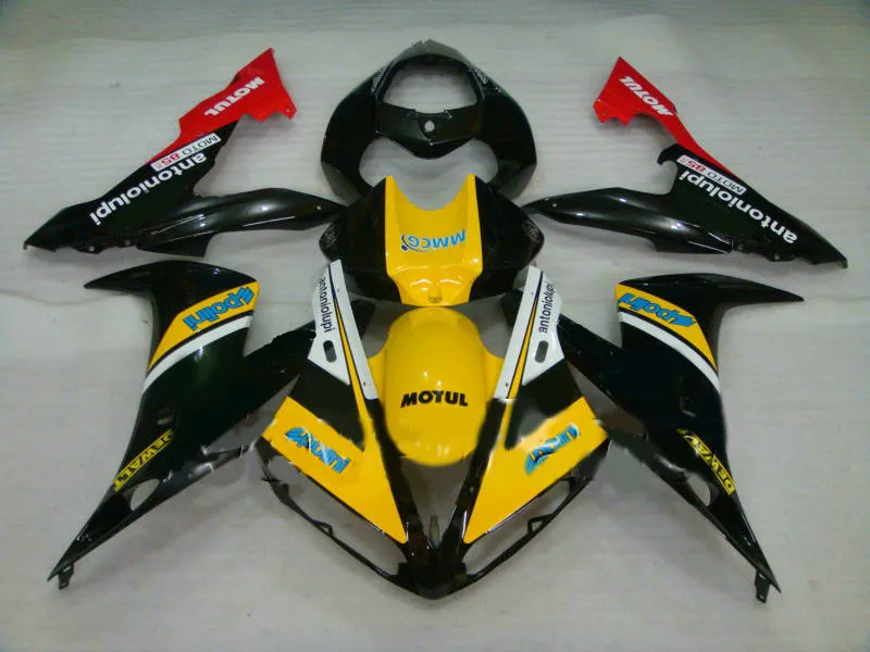 Комплект обтекателей для мотоцикла YAMAHA YZFR1 04 05 06 YZF R1 YZF1000 2004 2005 2006 ABS новый желтый