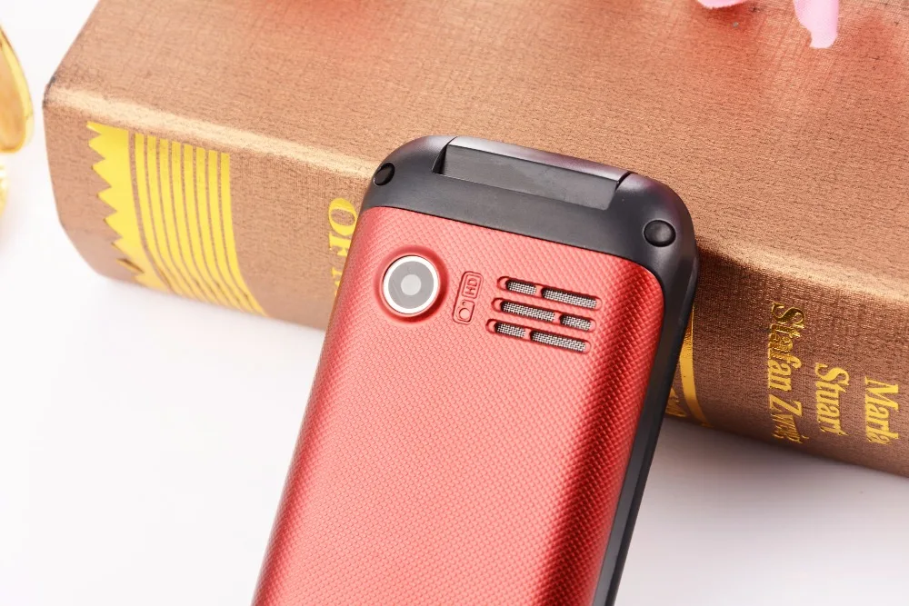 Дешевые флип мобильный телефон Fsmart TKEXUN E1190A 2 6 дюймов Quad Band GSM 1000 мАч Bluetooth FM радио