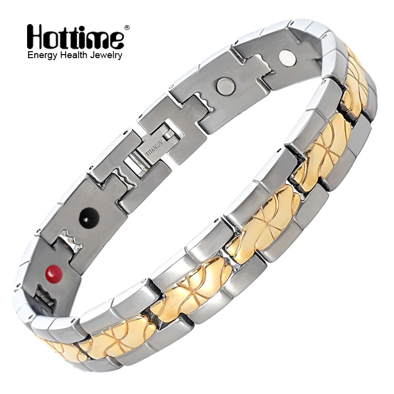 Hottime Elegant 316L Stainless Steel Therapy Bracelet Pain