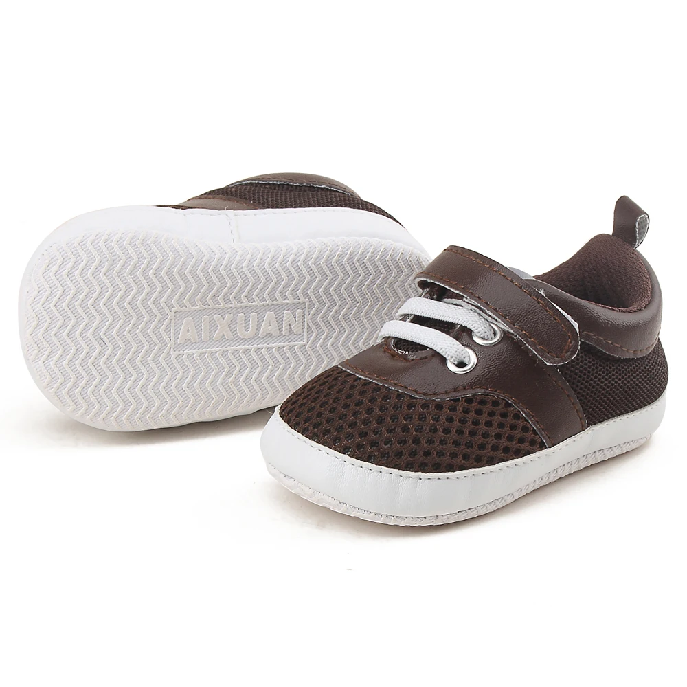 Delebao/летние сетчатые кроссовки; детская дышащая обувь; Infantil для маленьких девочек и мальчиков; спортивная обувь на липучке с мягкой подошвой