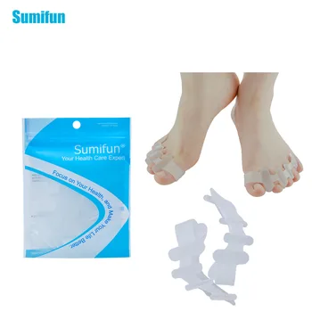 

1 Pair Bunion Toe Separator Foot Care Gel Hallux Valgus Correction Separators Valgus Pro Stretchers Bone Thumb Protector Z32701