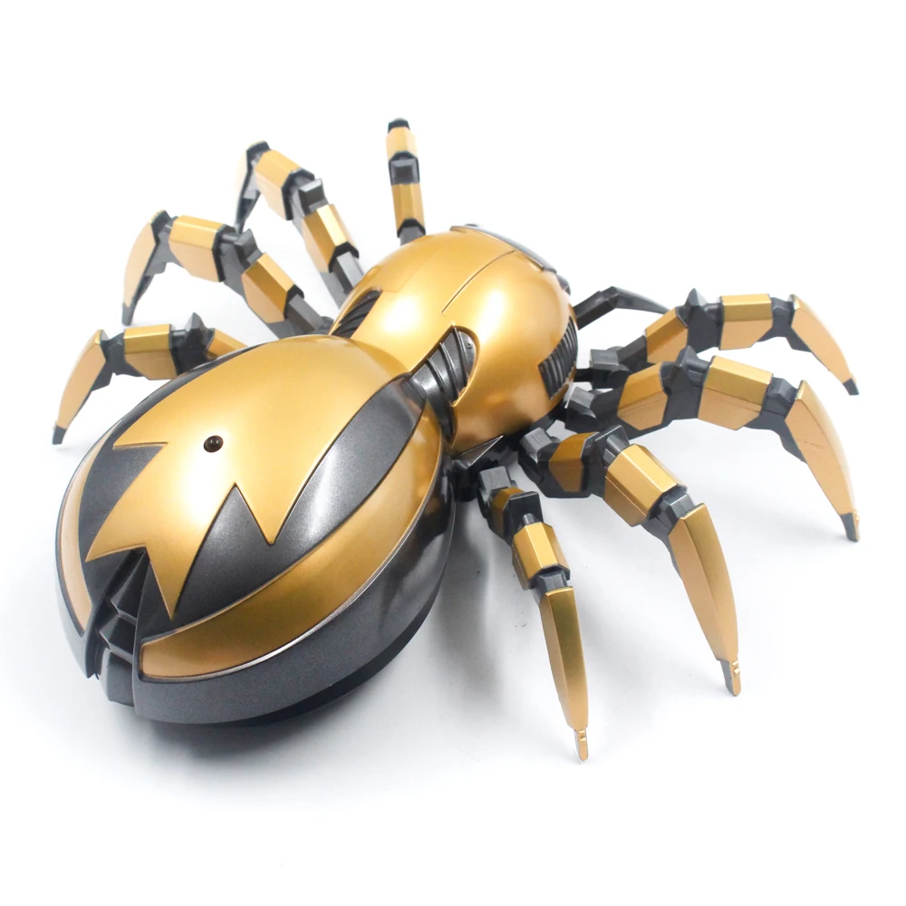 Feilun RC Animal Insect FK502A Spider Model Simulation Action With LED Light 4CH Electric Toys Gifts For Kids Children